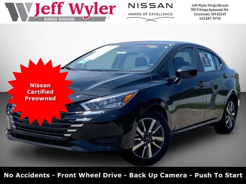 Certified 2025 Nissan Versa SV w/ Trunk Package FWD image 1