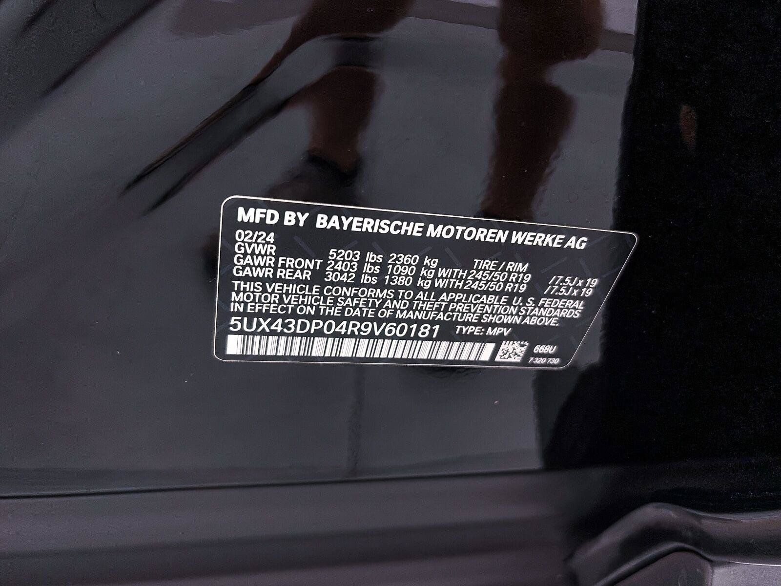 Used 2024 BMW X3 sDrive30i w/ Premium Package RWD image 43