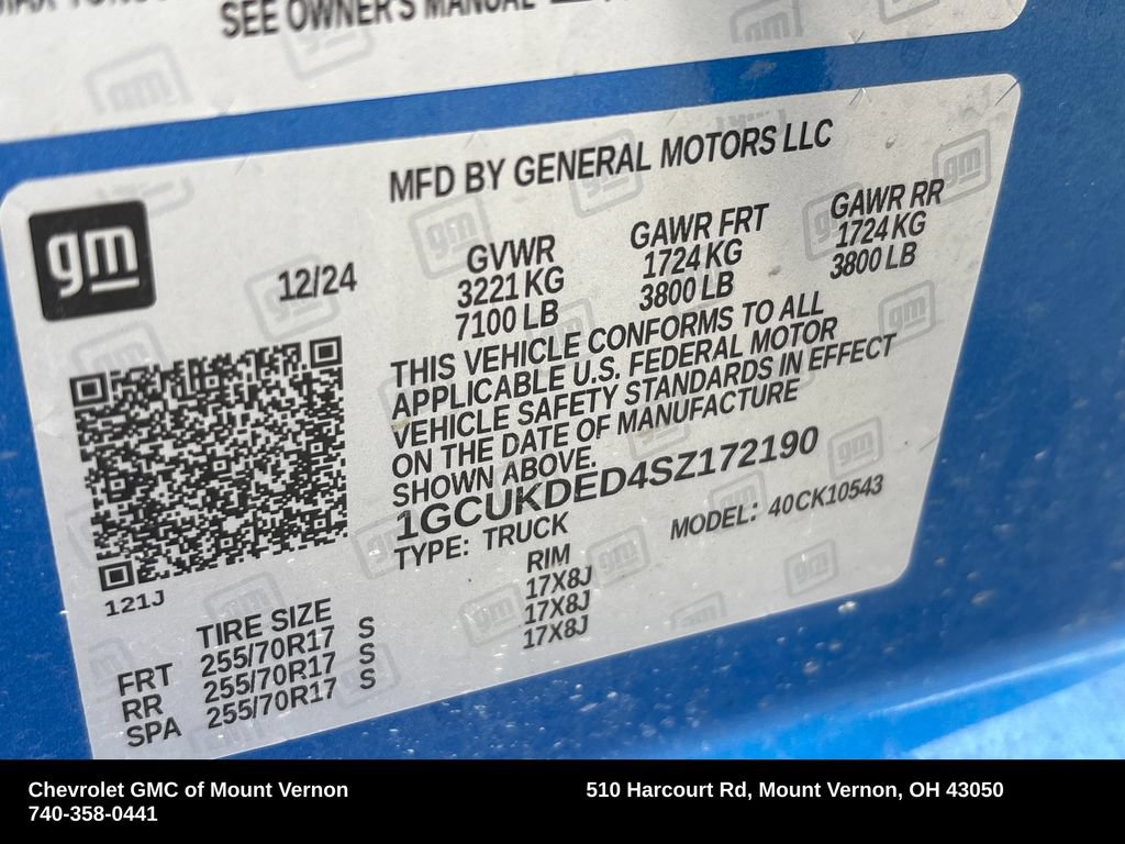 Used 2025 Chevrolet Silverado 1500 LT AWD/4WD image 49
