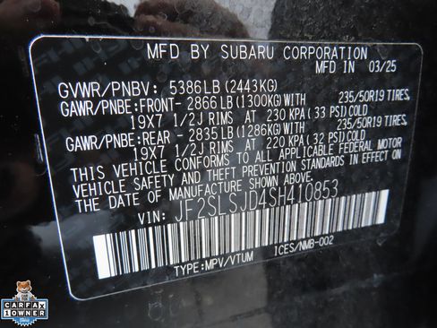 Used 2025 Subaru Forester Sport AWD/4WD image 28