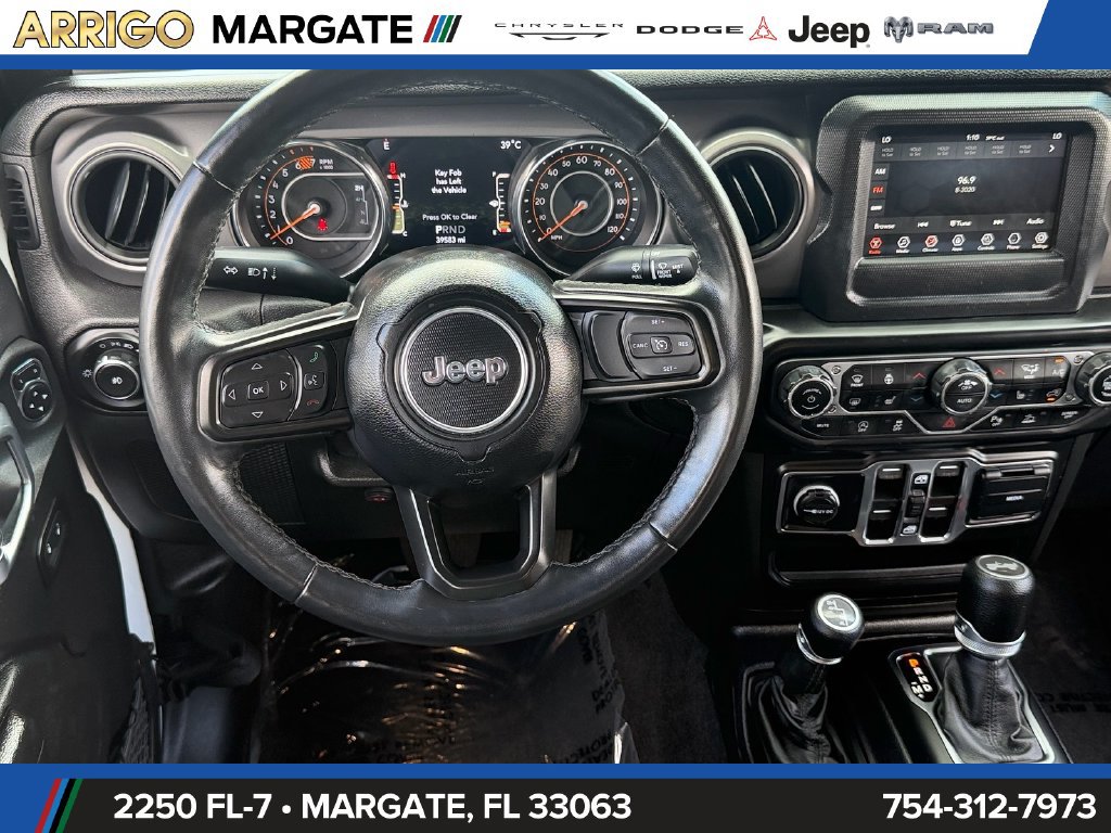 Certified 2021 Jeep Wrangler Unlimited Sport AWD/4WD image 13