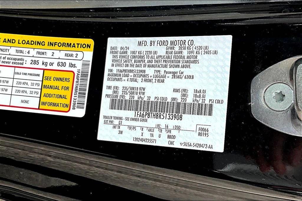 Used 2024 Ford Mustang Premium RWD image 18