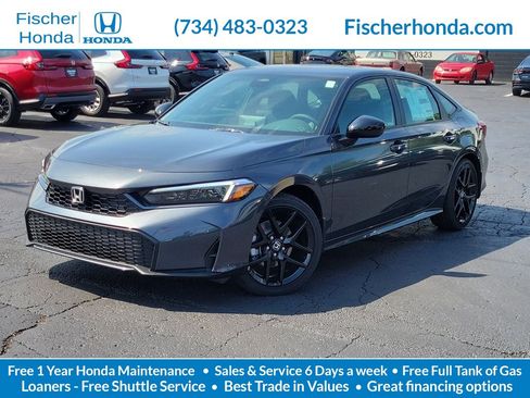 New 2026 Honda Civic FWD Hybrid Sedan image 1