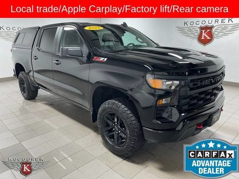 Used 2022 Chevrolet Silverado 1500 Custom Trail Boss AWD/4WD image 1