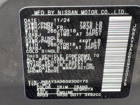 Used 2025 Nissan Armada SV image 23