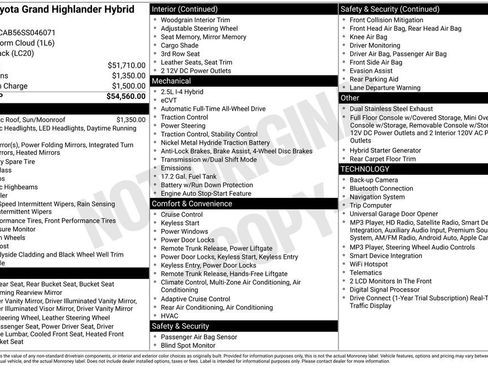 Used 2025 Toyota Grand Highlander AWD Hybrid image 2