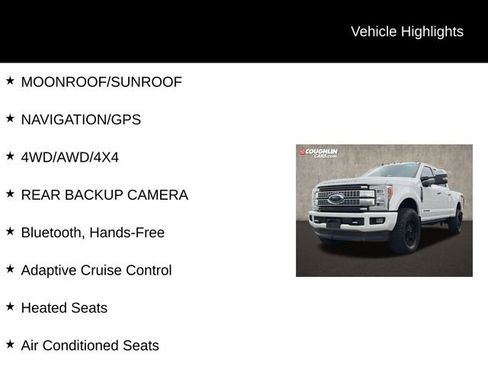 Used 2019 Ford F250 Platinum w/ Platinum Ultimate Package AWD/4WD image 2