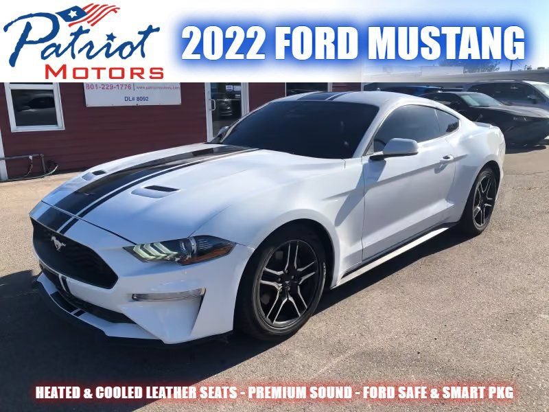 Used 2022 Ford Mustang Premium w/ Ford Safe & Smart Package RWD image 1