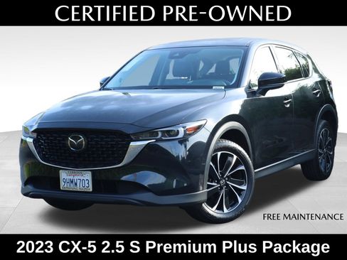 Certified 2023 MAZDA CX-5 AWD 2.5 S w/ Premium Plus Pkg image 1