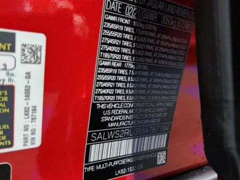 Used 2021 Land Rover Range Rover Sport HST image 66