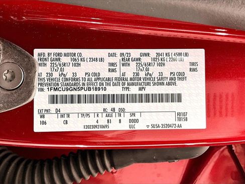 Used 2023 Ford Escape Active w/ Tech Pack #2 image 35