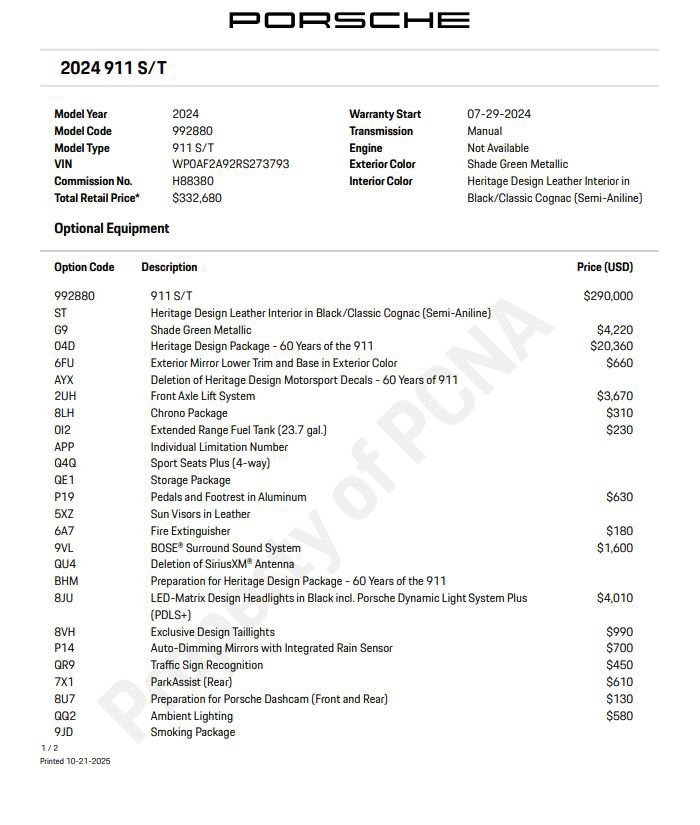 Certified 2024 Porsche 911 GT3 RS RWD image 6
