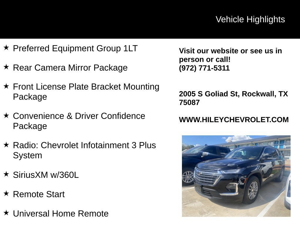 Used 2024 Chevrolet Traverse LT FWD image 3