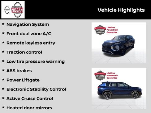 Used 2024 Mitsubishi Outlander SE FWD image 3