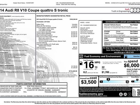 Used 2014 Audi R8 V10 image 4