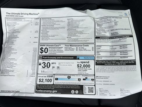 New 2026 BMW 230i Coupe w/ Premium Package RWD image 33