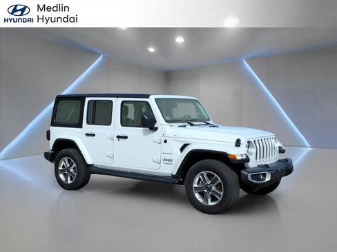 Used 2022 Jeep Wrangler Unlimited Sahara w/ Cold Weather Group image 1