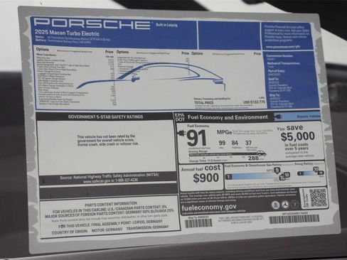 New 2025 Porsche Macan Turbo Electric image 25