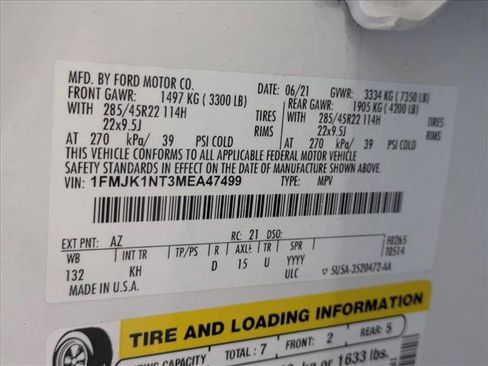 Used 2021 Ford Expedition Max King Ranch RWD image 24