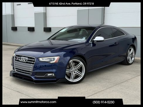 Used 2013 Audi S5 Prestige w/ Prestige Pkg AWD/4WD image 1