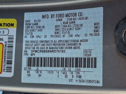 Certified 2022 Ford Bronco Sport Big Bend w/ Convenience Package image 28