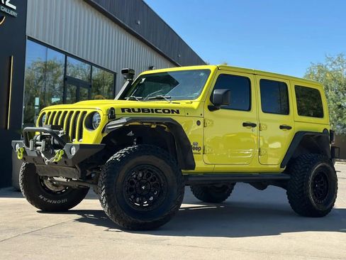 Used 2022 Jeep Wrangler Unlimited Rubicon w/ LED Lighting Group AWD/4WD image 1