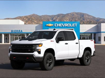 New 2026 Chevrolet Silverado 1500 Custom Trail Boss w/ Turbomax Blackout Package