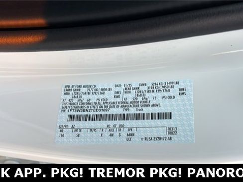 New 2026 Ford F350 Lariat w/ Tremor Off-Road Package image 37