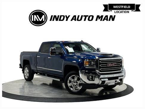 Used 2018 GMC Sierra 2500 SLT w/ Duramax Plus Package AWD/4WD image 1