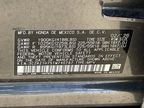 Used 2026 Honda HR-V EX-L image 29