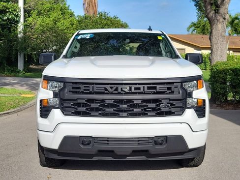 Certified 2025 Chevrolet Silverado 1500 Custom w/ Turbomax Blackout Package RWD image 8