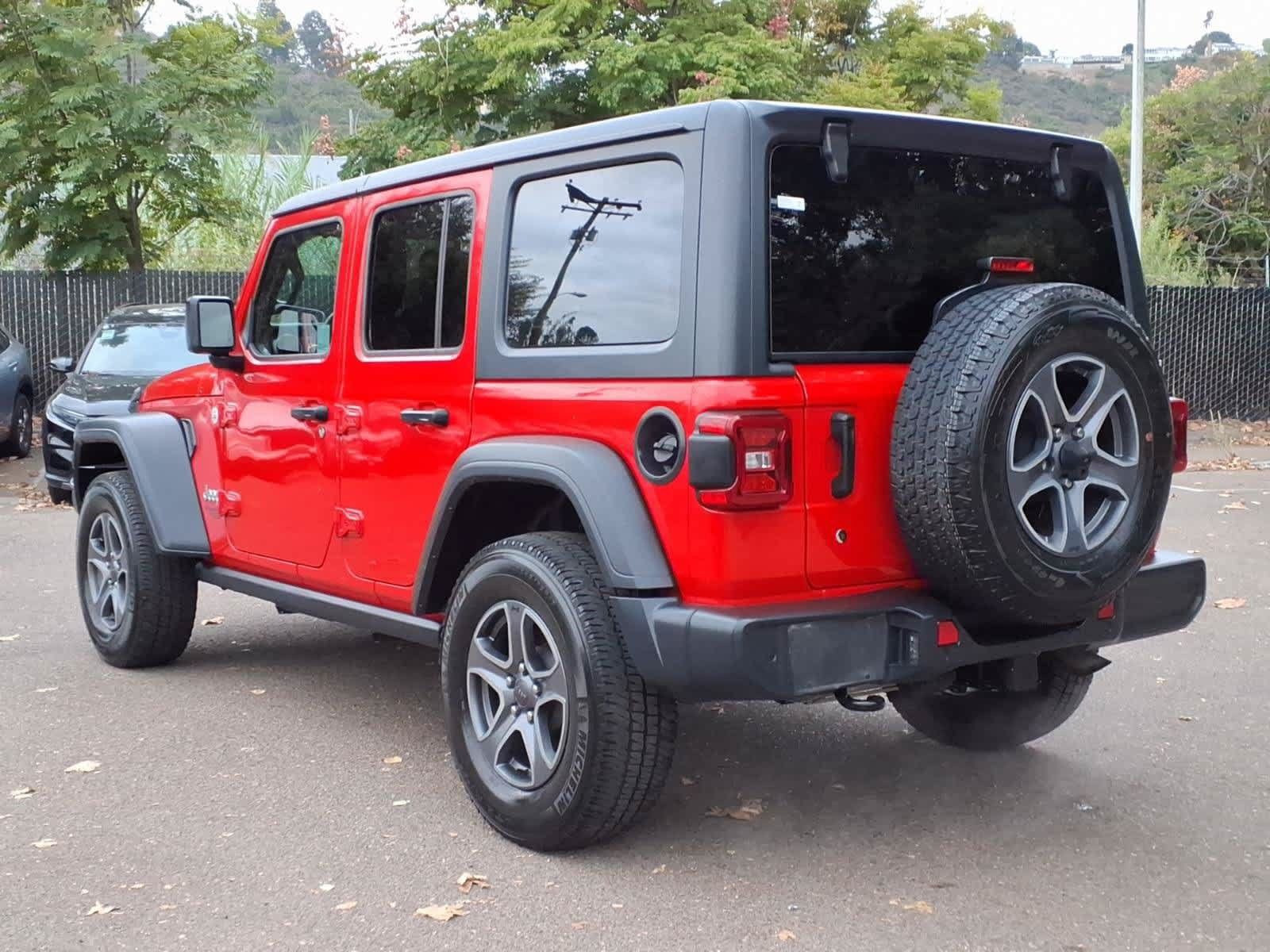 Used 2019 Jeep Wrangler Unlimited Sport S AWD/4WD image 7