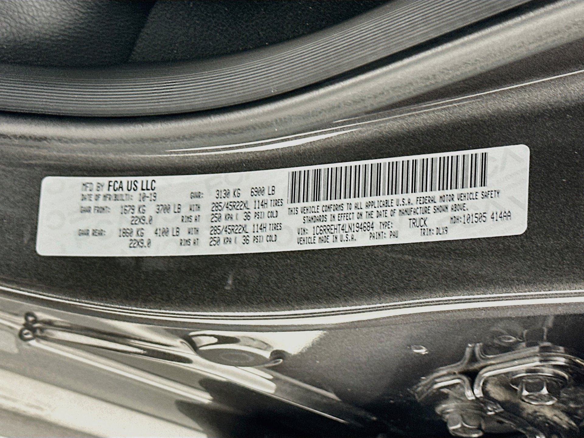 Used 2020 RAM 1500 Limited RWD image 36