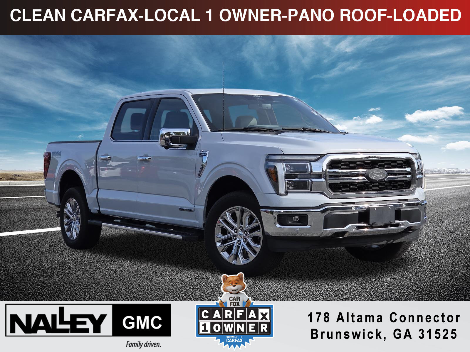 Used 2025 Ford F150 Lariat w/ Equipment Group 502A High AWD/4WD 360° Tour