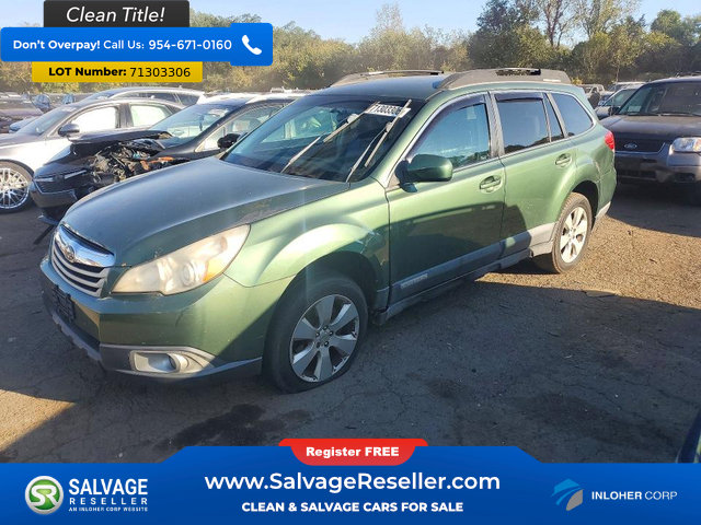 Used 2010 Subaru Outback 2.5i Premium AWD/4WD image 1