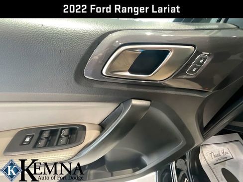 Used 2022 Ford Ranger Lariat w/ Equipment Group 501A High image 29