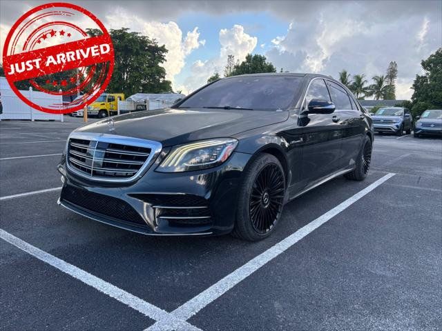 Used 2018 Mercedes-Benz S 560 Sedan w/ AMG Line Exterior image 2