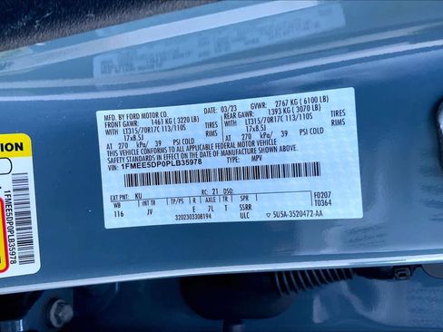 Used 2023 Ford Bronco Outer Banks w/ Sasquatch Package image 31