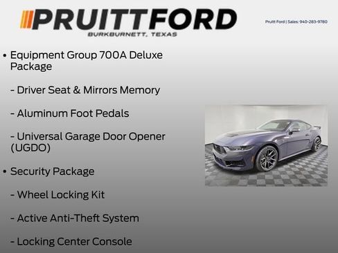New 2025 Ford Mustang Dark Horse w/ Dark Horse Handlin Package RWD image 16