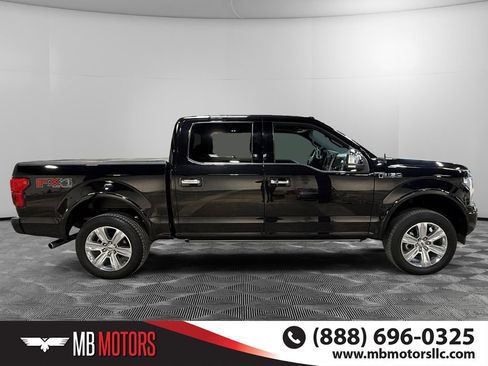 Used 2020 Ford F150 Platinum w/ Technology Package AWD/4WD image 2