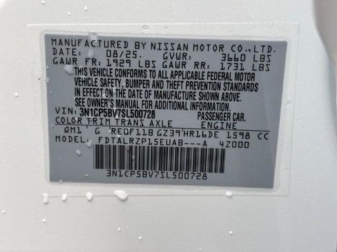 Certified 2025 Nissan Kicks Play S FWD image 19