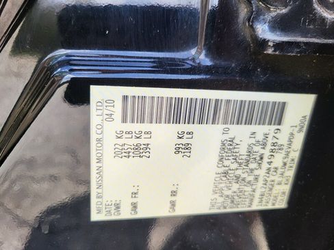 Used 2010 Nissan Altima 3.5 SR w/ Premium Pkg FWD image 32