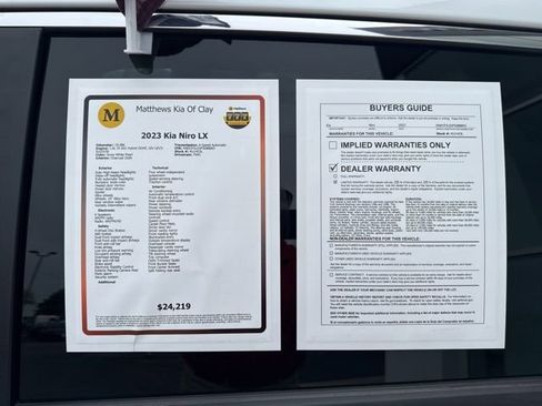 Certified 2023 Kia Niro LX FWD image 7