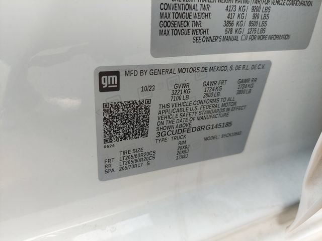 Certified 2024 Chevrolet Silverado 1500 LT Trail Boss w/ Convenience Package II AWD/4WD image 39