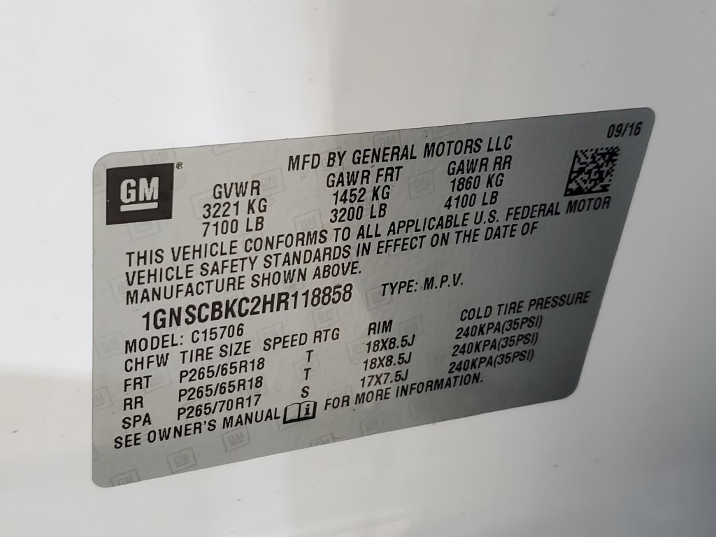 Used 2017 Chevrolet Tahoe LT RWD image 47