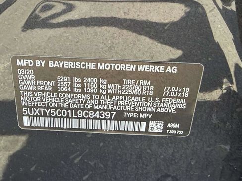Used 2020 BMW X3 xDrive30i w/ Convenience Package AWD/4WD image 24