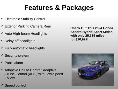 Used 2024 Honda Accord Sport image 20