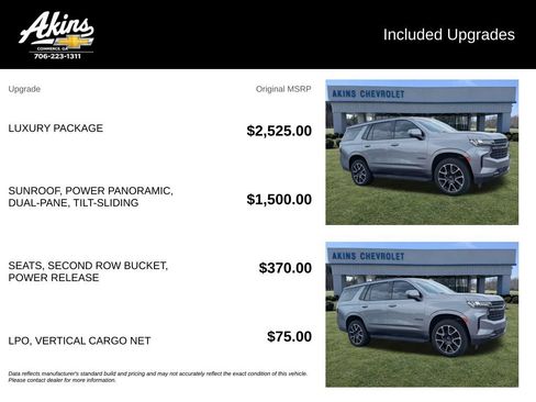 Certified 2022 Chevrolet Tahoe RST w/ Luxury Package RWD image 5