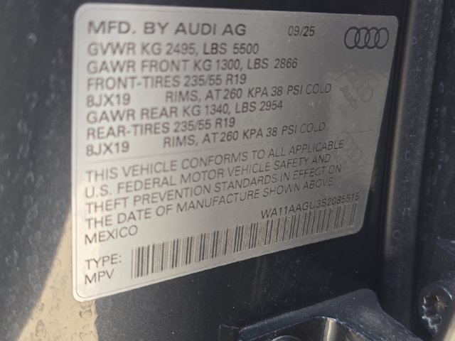 Used 2025 Audi Q5 Premium w/ Convenience Package AWD/4WD image 39