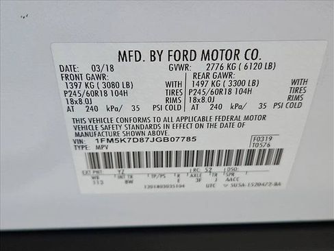Used 2018 Ford Explorer XLT FWD image 30